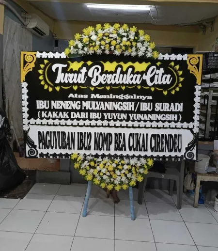 Papan Bunga Duka R Hotel Rancamaya